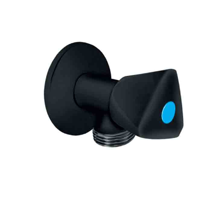 Slika Ek ventil za veš mašinu 1/2"×3/4" Rosan virbla BLACK A590034B